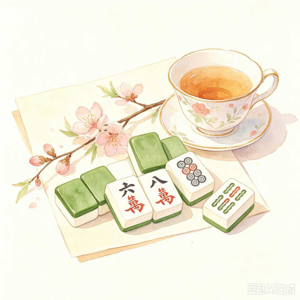 color box mahjong set packing