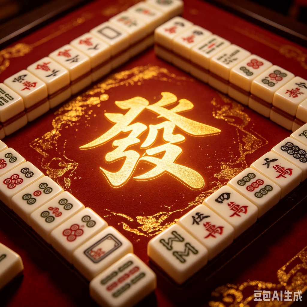 gold accent mahjong set