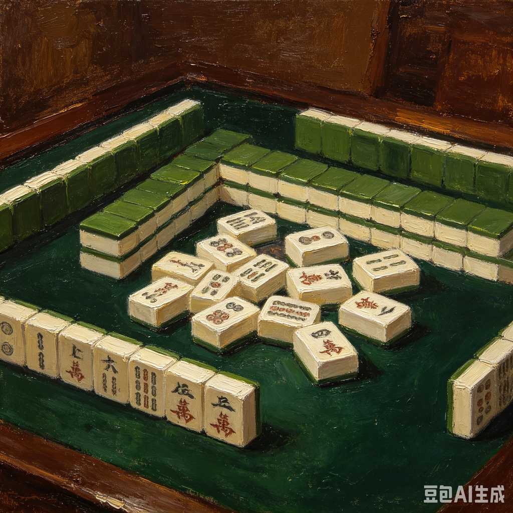 picnic mahjong set portable
