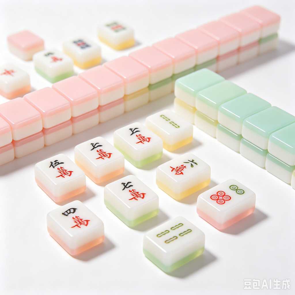 large print mahjong set